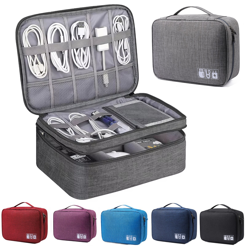 กระเป๋าเก็บสายเคเบิลกันน้ำอุปก - Tech Accessories Case บทวิจารณ์และราคา