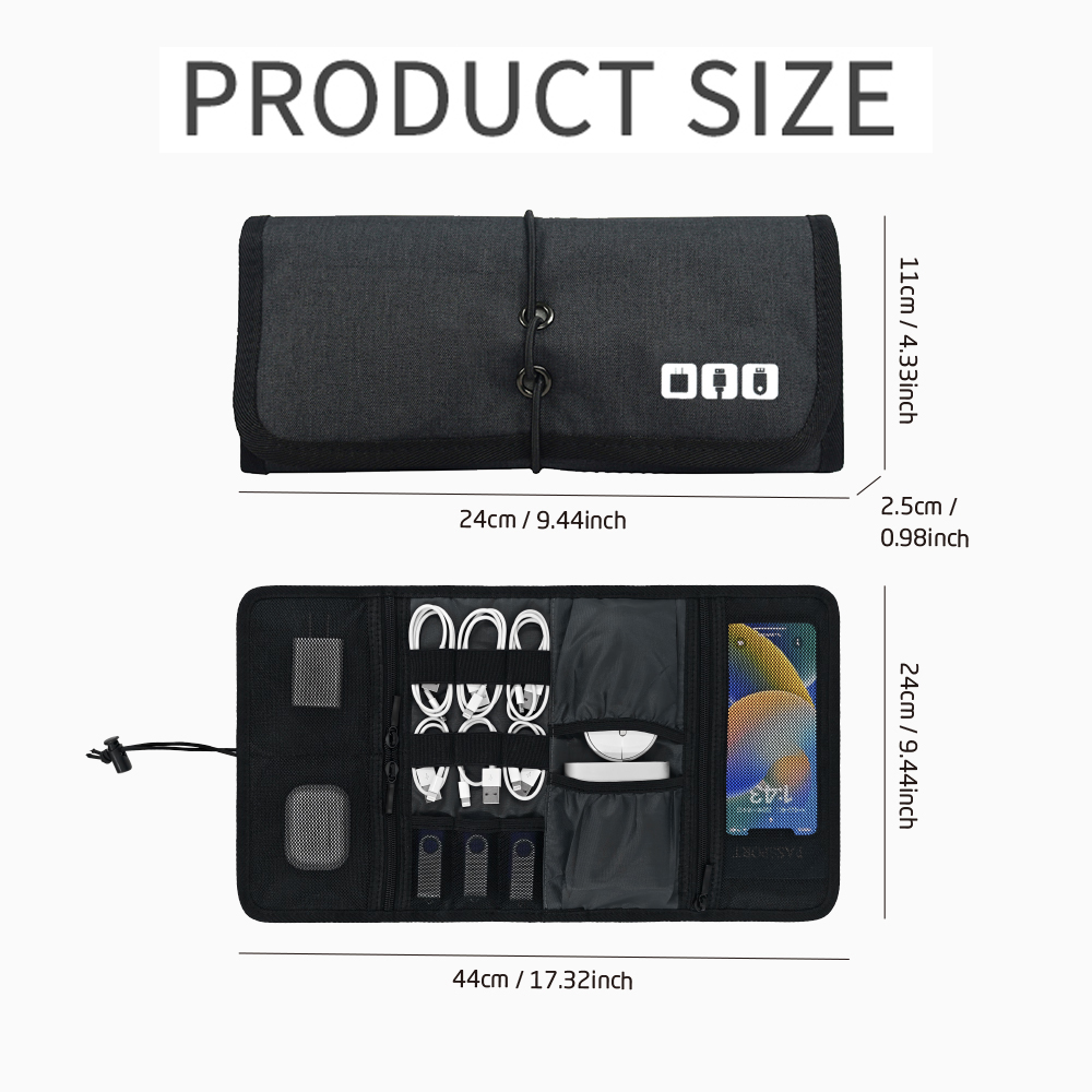 กระเป๋าจัดเก็บอุปกรณ์อิเล็กทรอ - Tech Accessories Case บทวิจารณ์และราคา