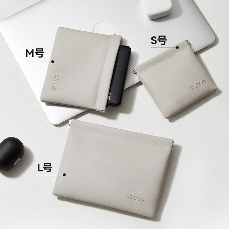 กระเป๋าเก็บของ PU หูฟังบลูทูธ  - Tech Accessories Case บทวิจารณ์และราคา