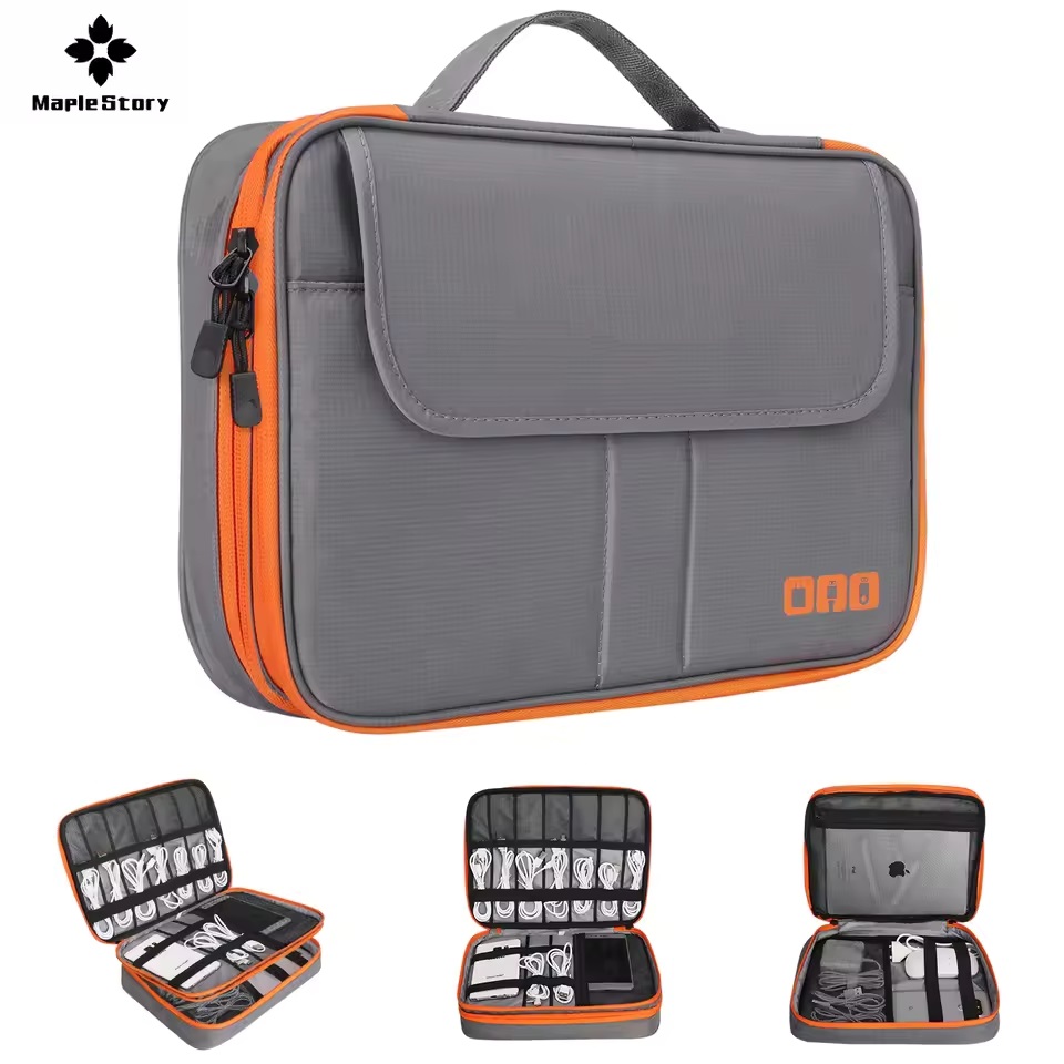 กระเป๋าเก็บสายชาร์จแบบดิจิตอลส - Tech Accessories Case บทวิจารณ์และราคา