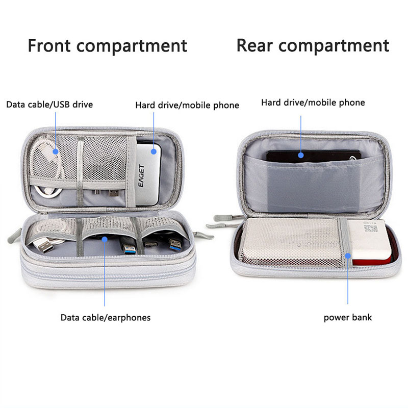 กระเป๋าเก็บของดิจิทัลแบบพกพาหล - Tech Accessories Case บทวิจารณ์และราคา